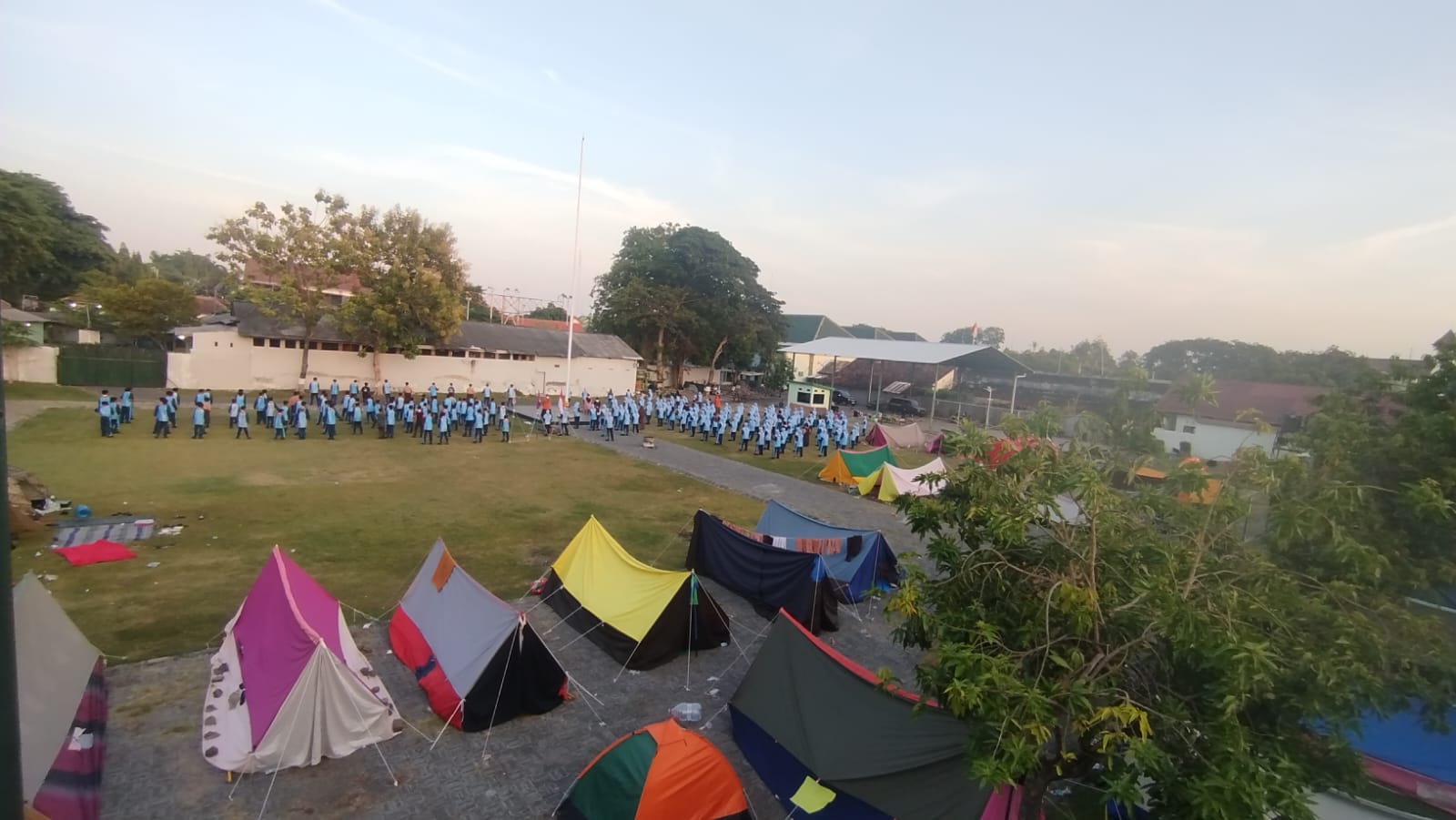Perkemahan Sabtu Minggu “Praseda Jelajah” Gugus Depan 05.029 – 05.030 Pangkalan SMP Negeri 2 Probolinggo