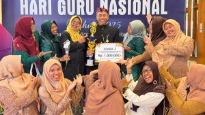 Selamat atas Prestasi Juara 3 Kepala Sekolah Inspiratif 2025! “Indahnya Pelangi Batik Spero Kebanggaanku”